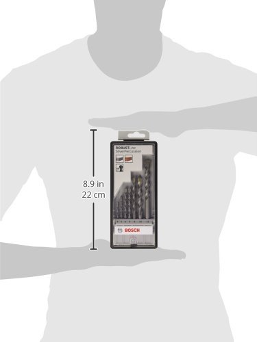 Bosch 2607010545 Rundschaftbohrer 7 tlg. Silver Percussion Bohrer Set - 3