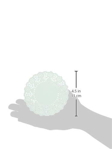 Talking Tables Mini Doilies „Pastell“, 100 St. – Mini Doilies in 5 Farben für DIY Ideen zur Hochzeit - 4