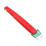 Larga duración. Morning May - Herramienta para la extracción del extractor de fusibles de cristal de la hoja estándar Fusibles para coche ATS FUP2 (rojo)