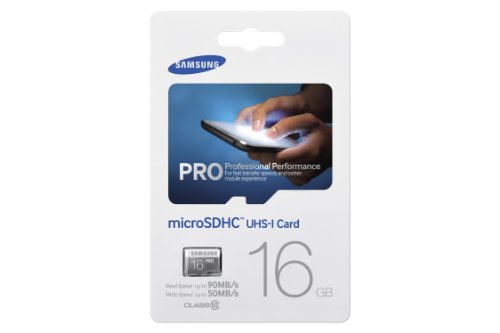 Samsung Memory 16GB PRO MicroSDHC UHS-I Grade 1 Class 10 Speicherkarte Memory Card ohne Adapter - 6