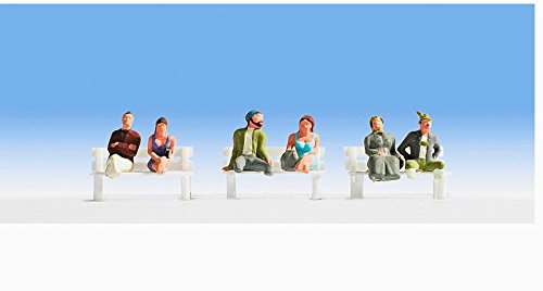 Preisvergleich Produktbild NOCH 36241 - Fahrgäste ohne Beine und Bänke, Spur N, bunt