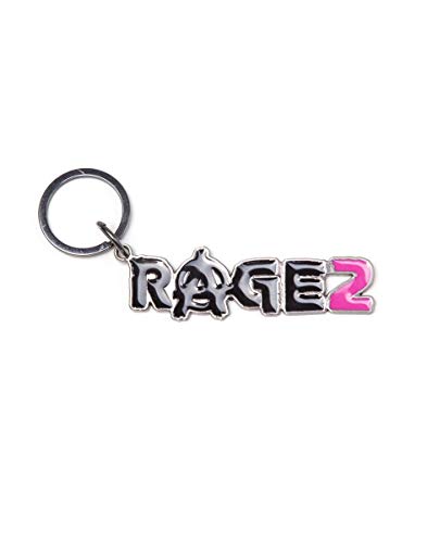 Preisvergleich Produktbild Difuzed Rage 2 - Metal Keychain Silver
