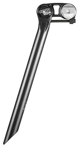 ergotec Sattelstütze Futura, 27.2 x 400, AL6061, Offset 50 mm, schwarz sand, 57450001