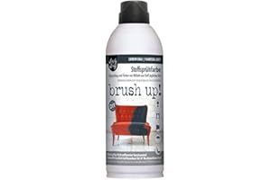 SIMPLYSPRAY Brush up! Spray - permanente Textilfarbe zum Sprühen Möbel Stofffarbe auf Wasserbasis (Charcoal Grey - Carbon Grau)