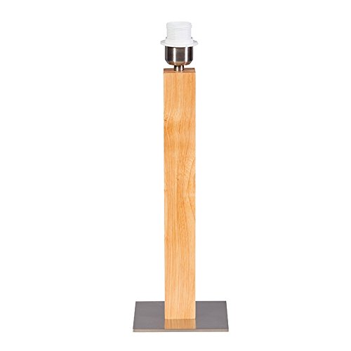 Preisvergleich Produktbild ETH Modern Tischleuchte / Tischlampe / Lampe / Leuchte Pillar holz / Innenbeleuchtung / Wohnzimmer / Schlafzimmer / Küche / Metall / Rechteckig LED geeignet E27 Max. 1 x 60 Watt