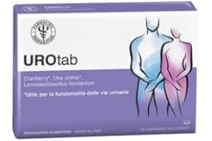 FARMACISTI PREPARATORI Urotab 20 compresse Migliora la funzionalità delle vie urinarie