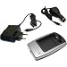 Produktbild foto-kontor Ladestation + Netzteil + KFZ Ladekabel für Akkutyp NP-60 NP60 EN-EL2 für Medion MD 41856 MD 85146 21X MD 81238 MD 85733 MD 88188 Micromaxx MM 85085 MD 85416 MD 85562