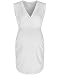 The Essential One - Maternity Nursing Sleeveless Top - White - Medium - EOM152