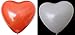 Produktbild Ballonpoint - 50 Stück 25 Stk. rote und 25 Stk. weisse Herzen + 1 SAV-Ventil, Größe aufgeblasen 32cm/12inch, Umfang 83cm unbedruckt, Ballonfarbe nach Auswahl, Schwebezeit ca. 10+ Stunden im Innenbereich (ohne Flugkarte, mit Karte 2,6g ~2-3 Std. bei Meereshöhe) bei optimaler Füllung mit Helium, Lieferung mit Aufblasventil (Mundstück) mit Rückschlagventil.