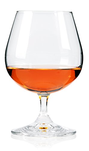 Bluespoon-Cognacglser-aus-Kristallglas-6er-Set-Brandyglser-mit-400-ml-Fllmenge-Edle-Cognacschwenker-Ballonglas-Schwenker-fr-Brandy-Cognac-Armagnac-oder-Calvados