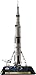 Produktbild Bandai Tamashii Nations Apollo 13 and Saturn V Launch Vehicle "NASA" Otona No Chogokin Rocket (japan import)