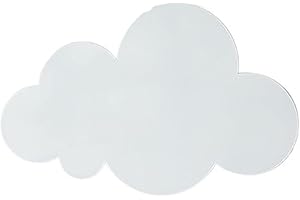 VR VETRINEINRETE Vetrineinrete® Applique a led a forma di nuvola lampada da parete 9 watt 3 colorazione di luce