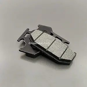 Apex Moto Parts Rear brake pad compatible with Yamaha R15 V3 / FZ V3 / FZ 250 / MT-15