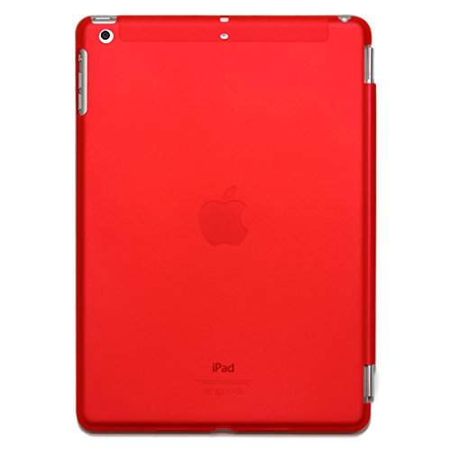 Original Urcover® iPad Air 2 ( 2014 Version – 6.Generation) Smart Cover Case Etui Schutz Hülle mit Sleep/Wake & Ständer Funktion inkl. Displayschutzfolie und weiteres Zubehör – Rot - 7