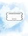 Produktbild Composition Notebook Wide Ruled Paper: Blue Journal Lined Paper Workbook For Schoolwork and Notes 110 Pages, Size 7.44x9.69 in | Heart in Sky Print