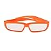 Price comparison product image perfk Premium ISO Certified Plastic Solar Eclipse Glasses Safe Shades for Sun Viewing, Foldable and Very Lightweight - Orange, 54mm
