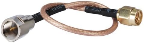 RF coaxial coax cable assembly SMA male to FME male 6''