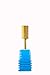 Pro Golden Carbide Barrel Electric Drill File Bit Medium Grit M for Acrylic Nail