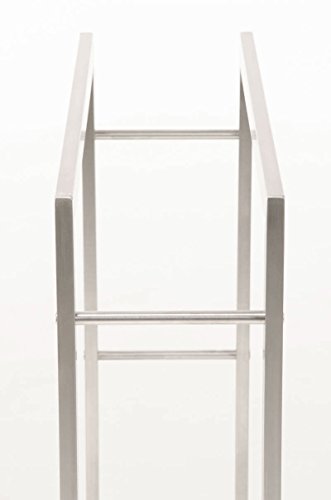 CLP Edelstahl Kaminholzregal / Kaminholzständer KERI, bis zu 8 Größen wählbar 25 x 80 x 150 cm - 7