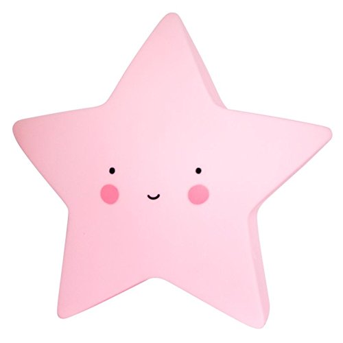 A Little Lovely Company - Star Light - Nachtlicht Stern - Pink
