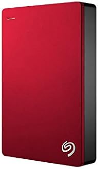 Seagate Backup Plus (4TB) 2.5 inch Portable Hard Drive USB 3.0 External (Red)