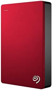 Seagate Backup Plus (4TB) 2.5 inch Portable Hard Drive USB 3.0 External (Red)