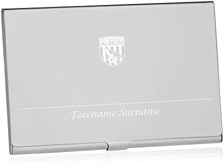 Official PERSONALISED West Bromwich Albion FC Executive Business Card Holder