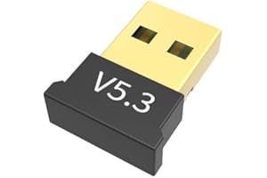 CALONNY Adapter Bluetooth USB 5.3, pamięć Bluetooth do laptopa EDR Dongle USB Bluetooth kompatybilny z Windows 11/10/8.1/7/linux (5.3)