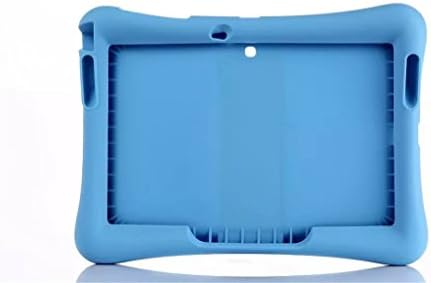 MOONBAY MALL High Quality Rubber Soft Gel Material Shock Proof Anti slip Case Cover For Samsung Galaxy TAB S 10.5" SM-T800 / SM-T805 - Offers Robust Protection for Kids. Blue