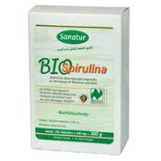 Preisvergleich Produktbild Sanatur Bio Spirulina Nachfllpackung 750 Stk