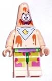 LEGO Spongebob - Minifigur Patrick Bib mit Eiscreme-Flecken (Bib, Ice Cream Splotches) - LEGO