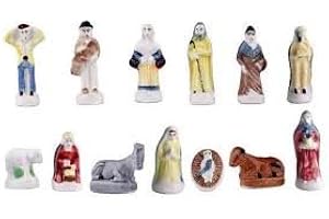 Le Petit Mitron Santon de Provence, fèves spécial Galette des Rois x100 pièces santibelli