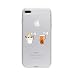 Produktbild licaso iPhone 7 Plus IP7+ Handyhülle TPU mit PRO BIOTECS & Anti BIOTECS Print Motiv - Transparent Cover Schutz Hülle Aufdruck Lustig Funny Druck