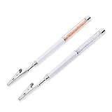 TJC Set of 2 - Champagne and White Colour Crystal Half Filled Bracelet Helper Size 18x2.03x1.6 cm