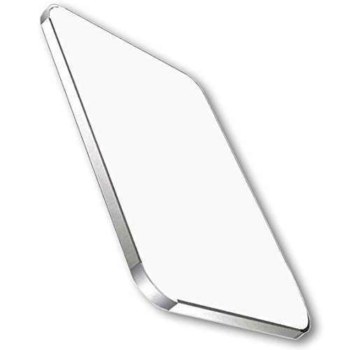 Preisvergleich Produktbild Minadax® Modernes LED Panel - Hochqualitative Flaechenleuchte - Leuchtpanel - Dimmbar per Fernbedienung - Aluminium-Rahmen Silber - Besonders Sparsam - 15 Watt