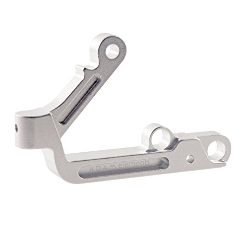 Preisvergleich Produktbild ADAM elements Controller Befestigungskit für Tablet-Halter der DJI Phantom, Inspire, Matrice Series - silber [CNC-Aluminium I Hochwertiges Design] - ADNADRCH02SI