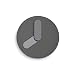 Produktbild Normann Copenhagen Wanduhr, Edelstahl, Grau, 35 x 35 x 35 cm