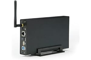 JMT U35WF 6TB 3,5 pollici Mobile Multi-Funzione Hard Disk Box WiFi Wireless NAS Private Cloud Storage Office Home (Dischi rigidi non inclusi)