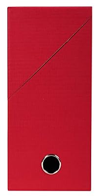 Exacompta 89425E Boite transfert toilée 12 cm Rouge