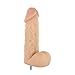Produktbild Dildo 15cm naturgetreu für Alliga System mit M6 Schraube