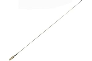 JIAFANRC Metal Realistic Antenna Accessories 22.2CM Big Hole 1pc for Henglong 1/16 RC All Tank Models