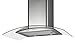 Produktbild Luxus Wandhaube 60cm/ 1100m³/h Sehr Saugstarker Motor/ Edelstahl-Glas Design /Dunstabzugshaube Cata/ Soft Touch Sensordrücktasten/3 Leistungsstufen/Halogen-Beleuchtung 2 x 50 W/Nachlaufautomatik (bis zu 15 Minuten)/Spülmaschinengeeigneter Metall-Fettfilter/Spanischen Markenherstellers/UVP349 EUR