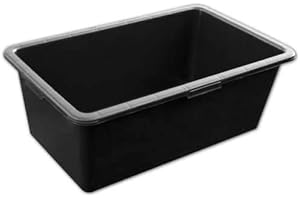 GARDIFLEX 40L Rectangular Multi Tub Horse Duck Feed Bucket Equine Stable Water Trough Pet
