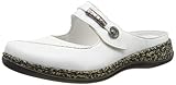  Rieker Damen 46388-80 Clogs, Weiß (Weiß/Altsilber 80), 39 EU