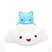 Produktbild Omiky® Katze wolken Squishy langsam steigende Telefon Strap Kind Spaß Spielzeug Squeeze weichen Brot Kuchen