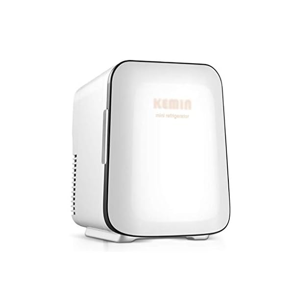 Kievy Auto-Mini-Kühlschrank 4 Liter, Auto-Heiz- und Kühlbox Auto-Mini-Kühlschrank Kleine Weinkühlschränke.12V / 220V - Kompakt