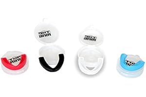 PARADENTI COLORATO CON CUSTODIA, TOP RING, ORIENTE SPORT, OS 429JR - OS 429SR (ROSSO, SENIOR)