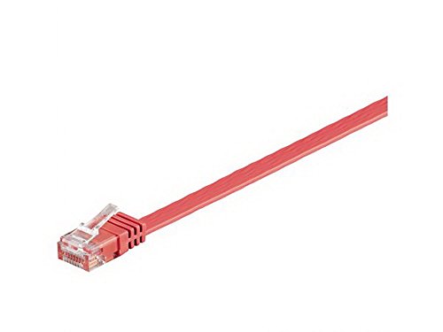 Preisvergleich Produktbild Patchkabel Cat6 U / FUTP 0,5m red