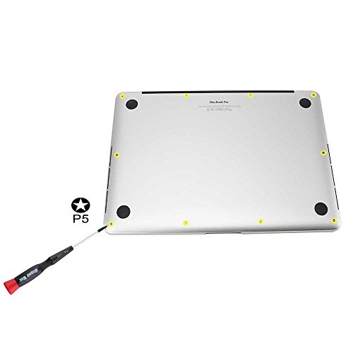 Pentalobe Schrauben und Pentalobe Schraubendreher für MacBook Air 11 „(A1370, A1465) und 13“ (A1369, A1466) alle Modelle - 7