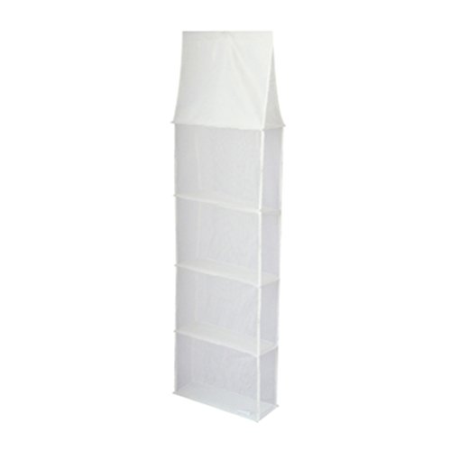 yingku Haushalt zum Aufhängen Handtasche Taschen Halter Kleidung Schuh Schrank Rack Collection Über der Wand Tür Lagerung Organizer Weiß